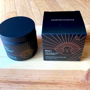 CRABTREE & EVELYN BALI Volcanic Ash Face Mask 3.5 OZ RARE!